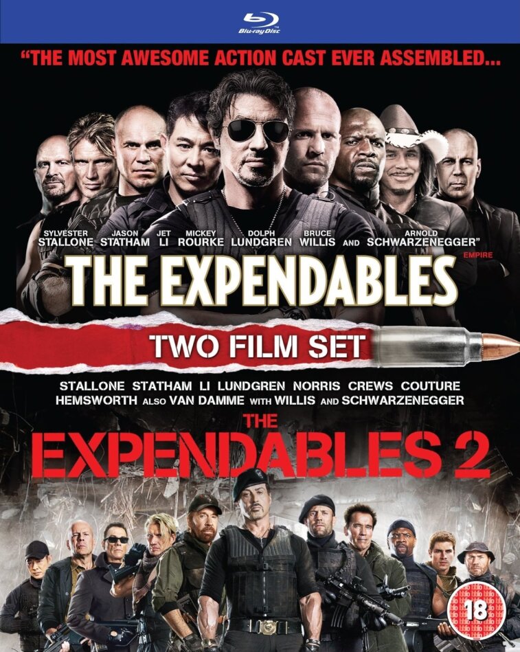 Expendables 1 & 2 Cofanetto, 2 Blu-ray