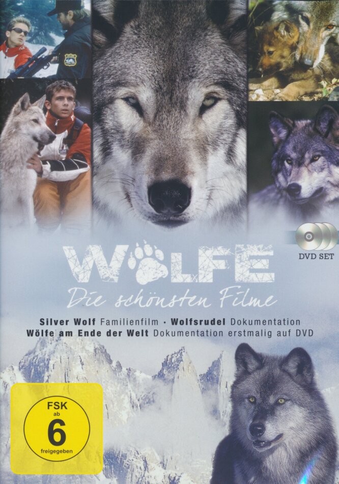 Wölfe - Die schönsten Filme BBC Earth, 3 DVDs