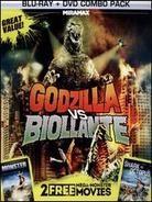 Godzilla vs. Biollante / Monster / Shark vs. Giant Octopus Blu-ray + DVD