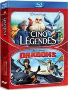Les Cinq Légendes (2012) / Dragons (2010) 2 Blu-ray