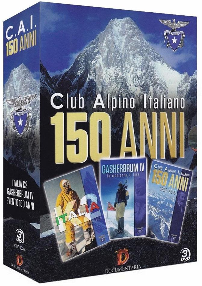 150 anni del C.A.I. (Club Alpino Italiano) - 1863-2013 Box, 3 DVDs