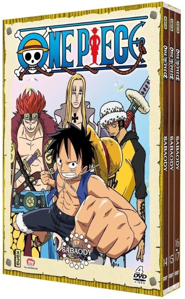 One Piece Sabaody - Vol. 1 4 DVD