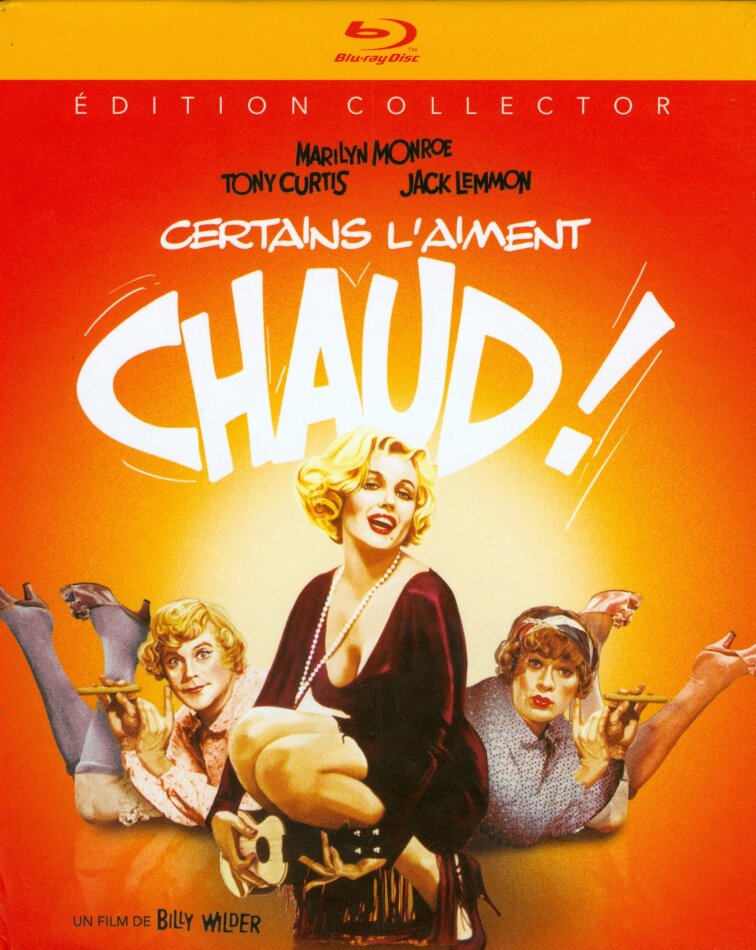 Certains l'aiment chaud (1959) n/b, Édition Collector, Édition Limitée, Mediabook, Blu-ray + DVD