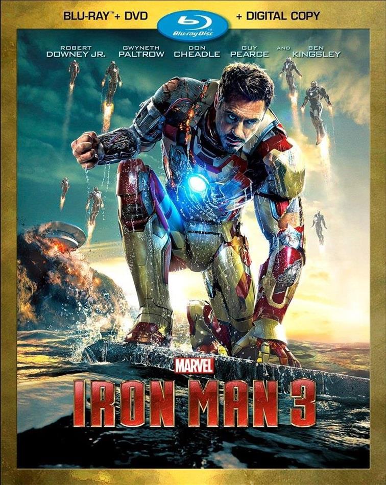 Iron Man 3 (2013) Blu-ray + DVD