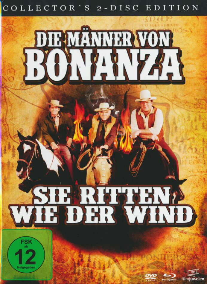 Die Männer von Bonanza - Sie ritten wie der Wind Édition Collector, 2 Blu-ray