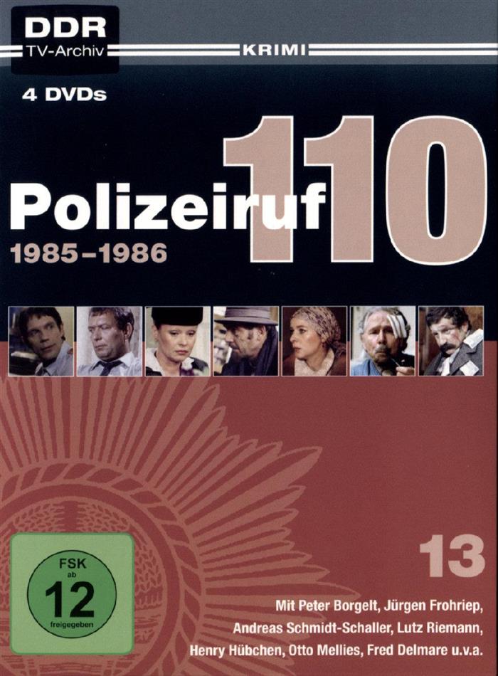 Polizeiruf 110 - Box 13: 1985-1986 4 DVDs