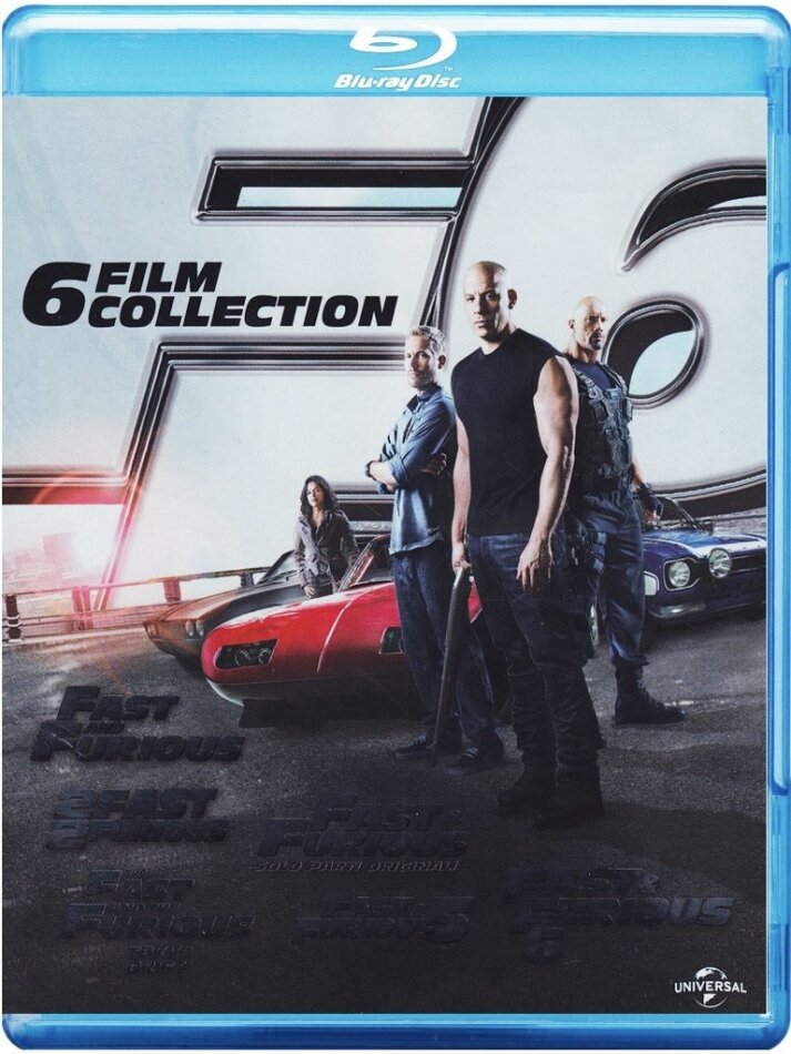 Fast & Furious 1-6 - Collection 6 Blu-ray