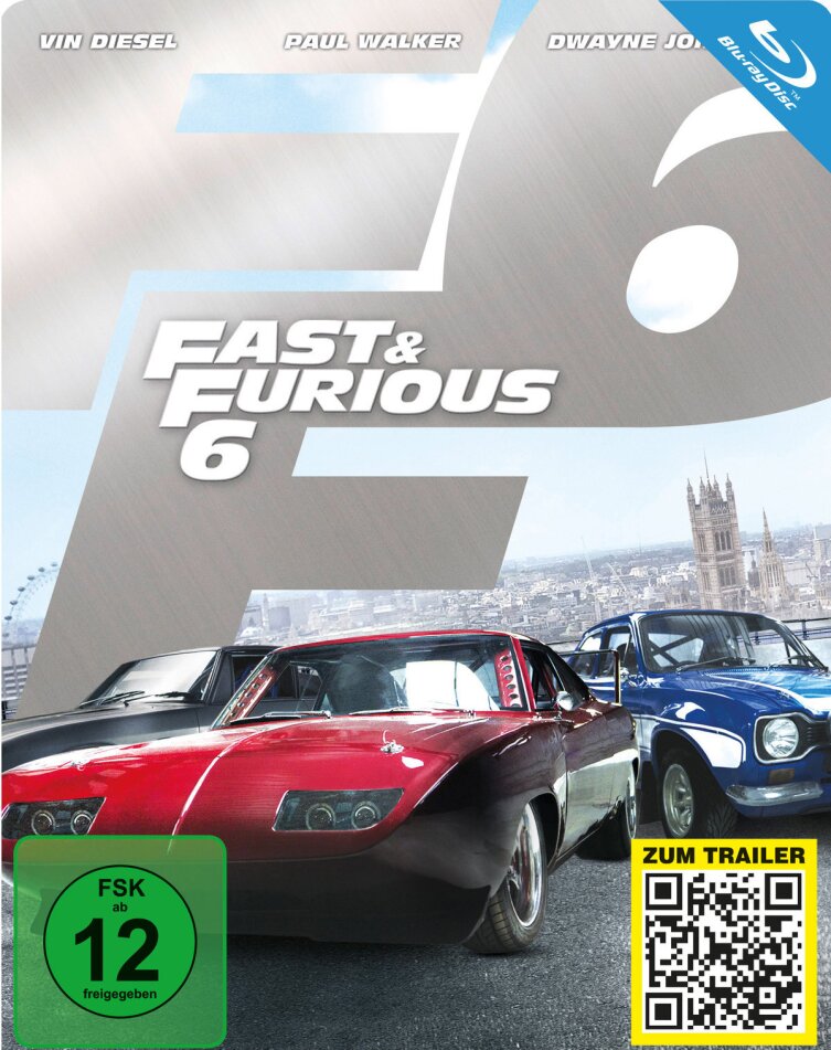 Fast & Furious 6 (2013) Limited Edition, Steelbook