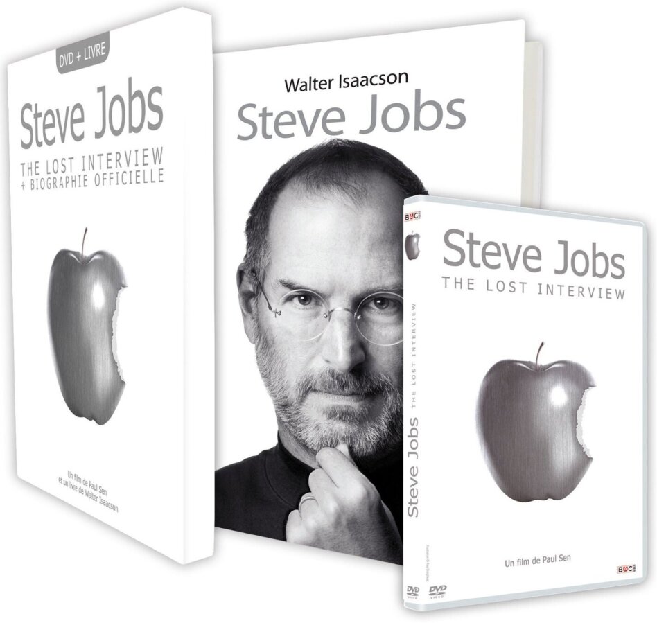 Steve Jobs - The Lost Interview (2012) DVD + Book