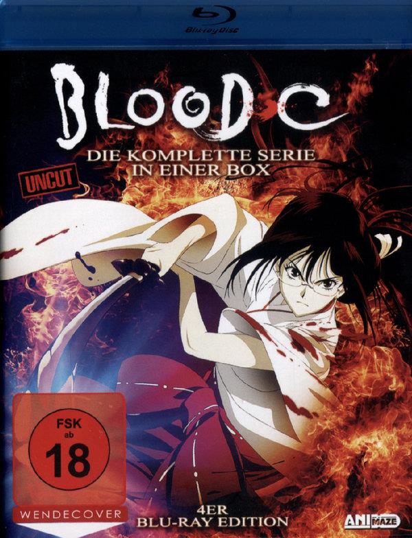Blood C - Die komplette Serie Uncut, 4 Blu-ray