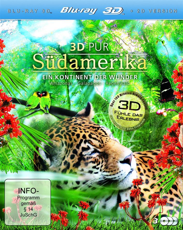 Südamerika - Ein Kontinent der Wunder 3 Blu-ray 3D (+2D)