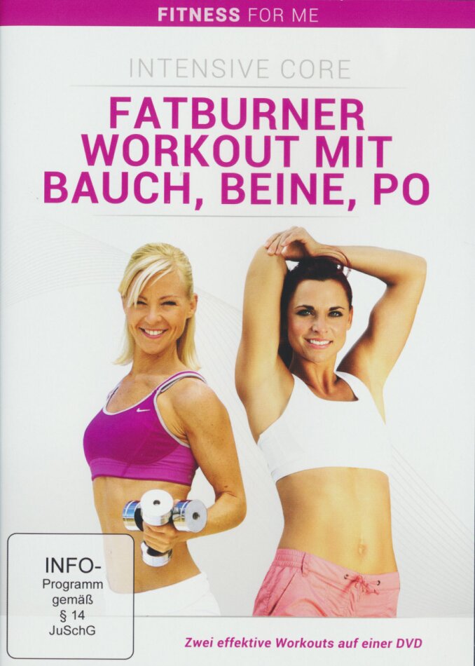 Fatburner Workout mit Bauch, Beine, Po - Intensive Core - Fitness for me
