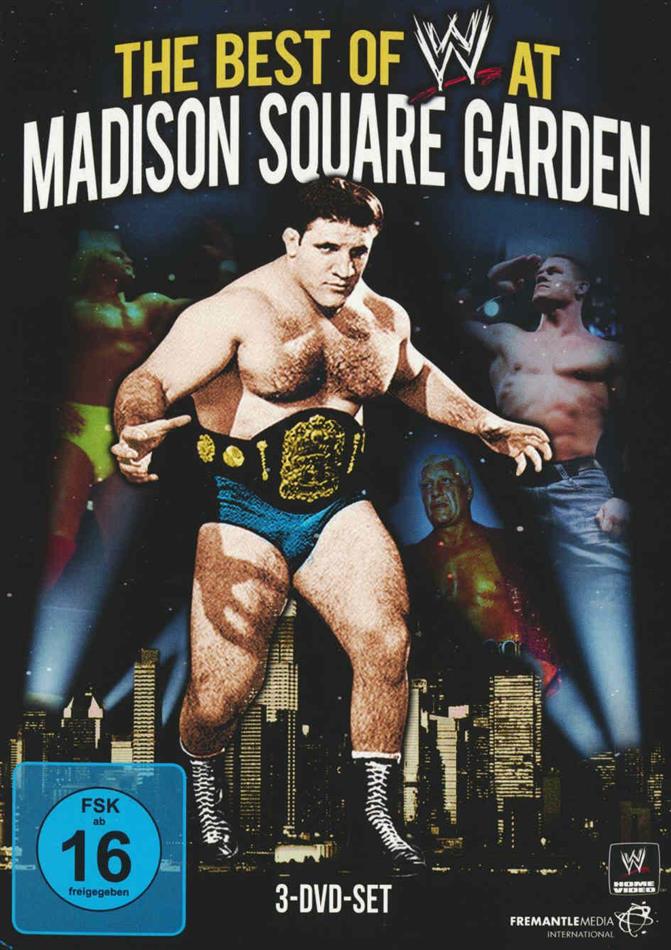 WWE: The Best of WWE at Madison Square Garden 3 DVDs