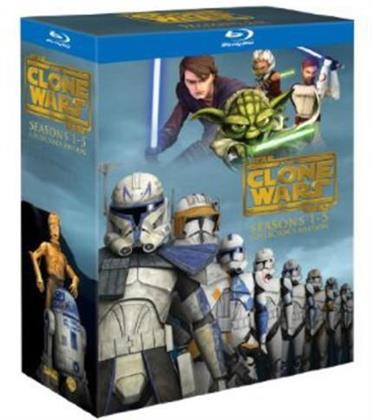 Star Wars - The Clone Wars - Seasons 1-5 (Collector's Edition, 14 Blu-ray)