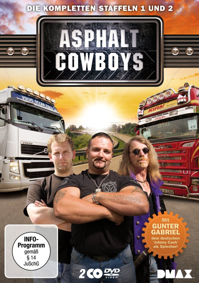 Asphalt Cowboys - Staffel 1 + 2 2 DVDs