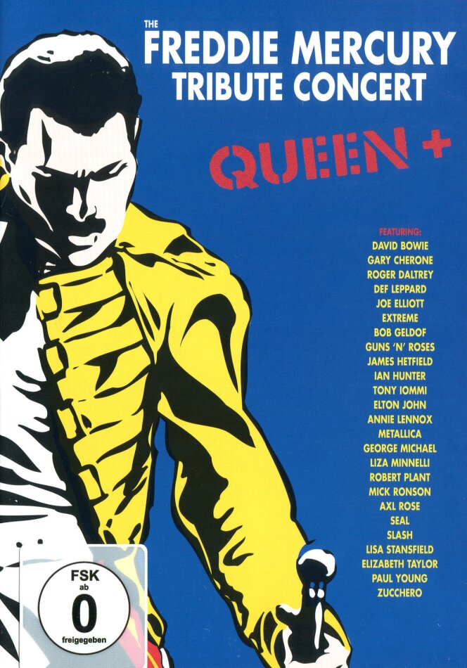 Various Artists - Freddie Mercury Tribute Concert 3 DVDs