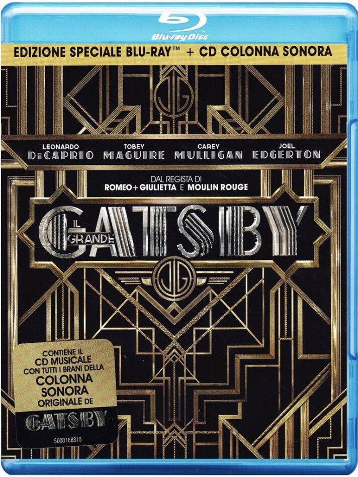 Il Grande Gatsby (2013) Edizione Speciale, Blu-ray + CD