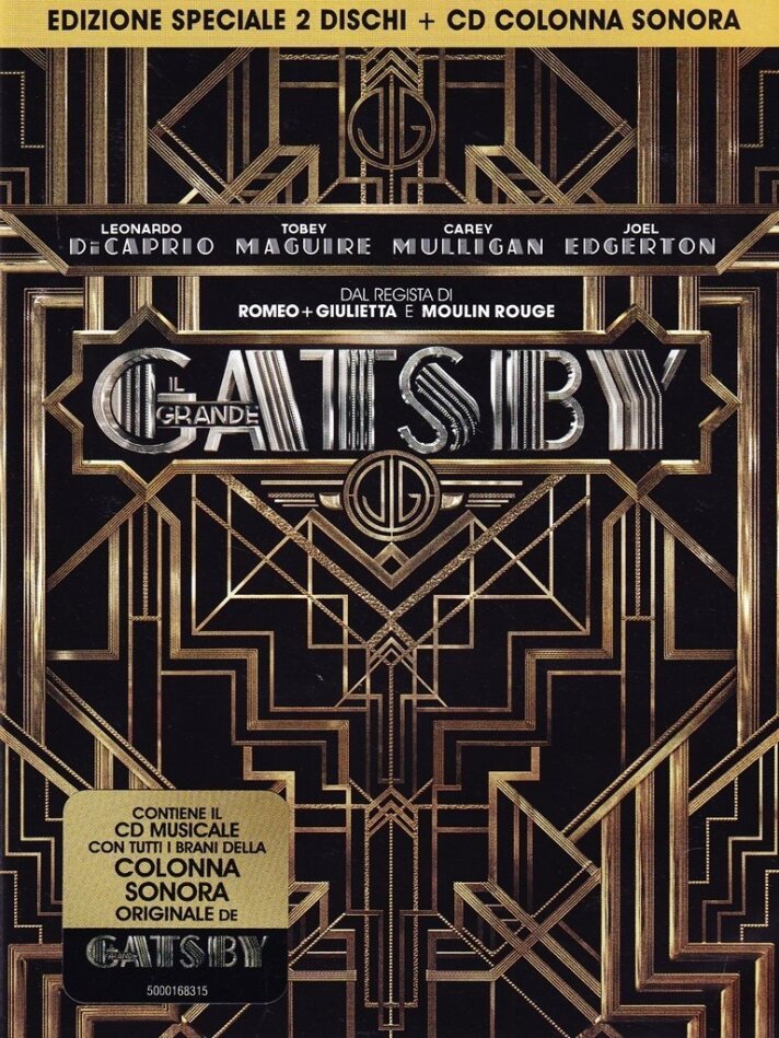 Il Grande Gatsby (2013) Edizione Speciale, DVD + CD