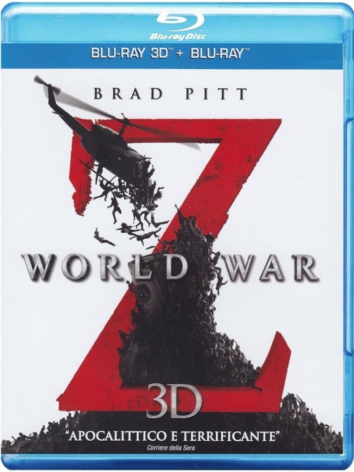 World War Z (2013) Blu-ray 3D + Blu-ray