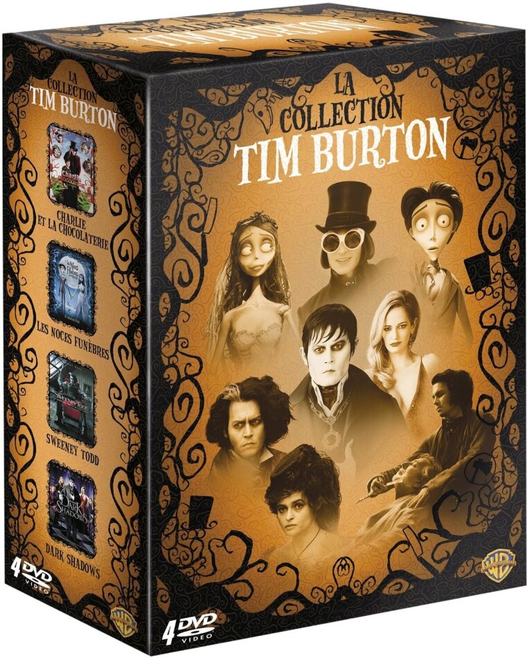 La Collection Tim Burton 4 DVD