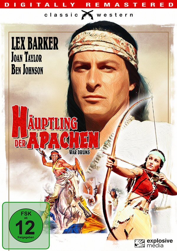 Häuptling der Apachen - War Drums (1957) Classic Western