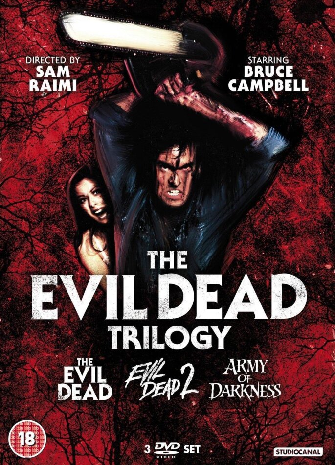 Evil Dead Trilogy Boxset 3 DVD