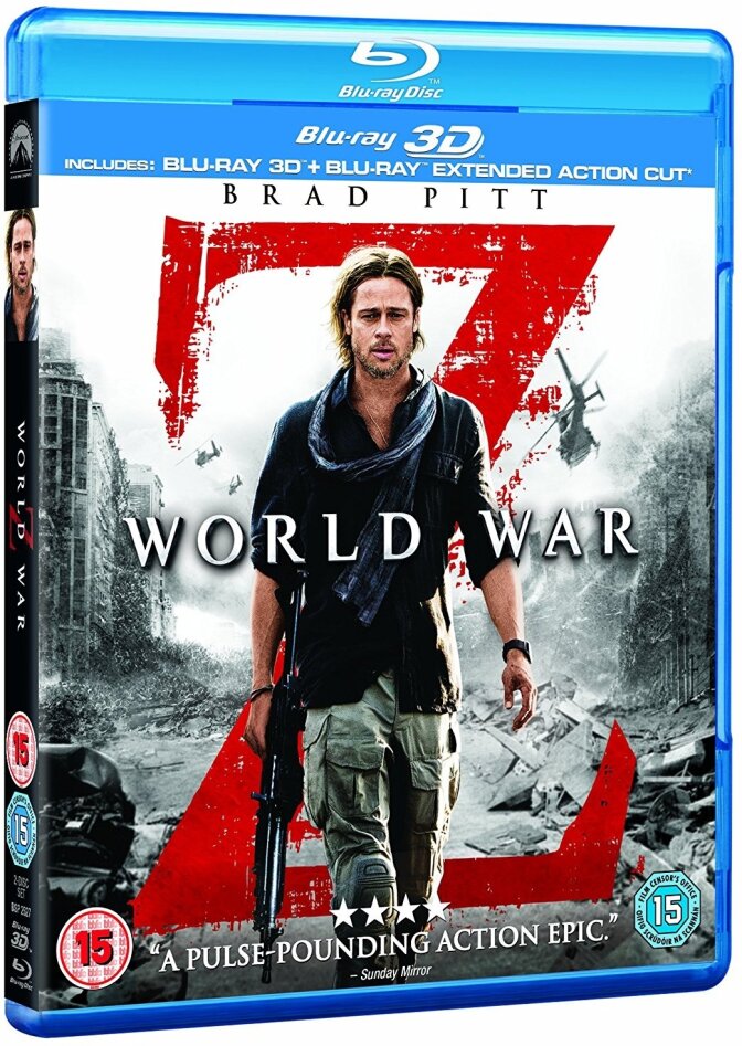 World War Z - World War Z 3D (2013) Blu-ray + Blu-ray 3D