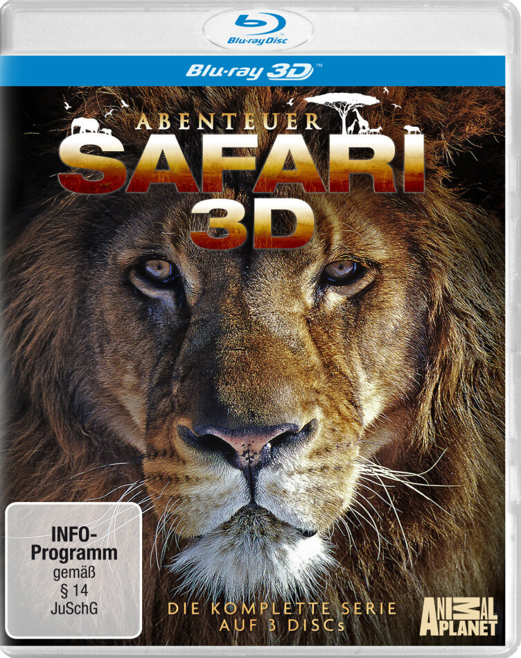 Abenteuer Safari - Die komplette Serie 3 Blu-ray 3D (+2D)