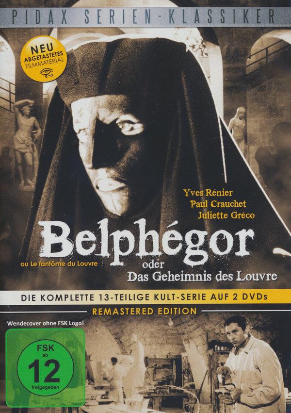 Belphégor oder Das Geheimnis des Louvre Pidax Serien-Klassiker, Remastered, 2 DVDs