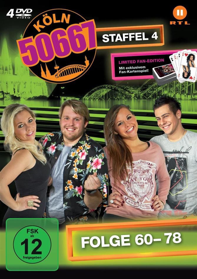 Köln 50667 - Staffel 4 Fan Edition, Limited Edition, 4 DVDs