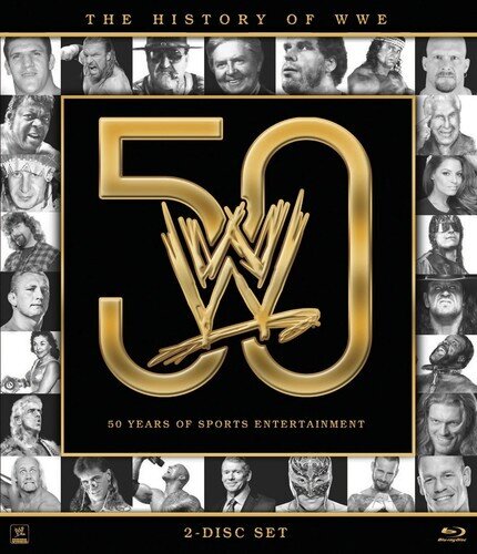 WWE: The History of the WWE - 50 Years of Sports Entertainment 2 Blu-ray