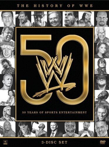 WWE: The History of the WWE - 50 Years of Sports Entertainment 3 DVDs