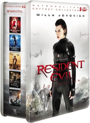 Resident Evil - Collection 1 - 5 (Limited Edition, Steelbook, 5 DVDs)
