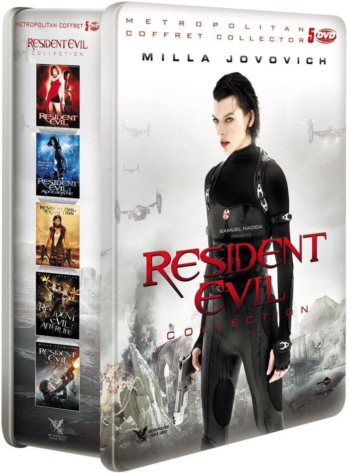 Resident Evil - Collection 1 - 5 Limited Edition, Steelbook, 5 DVDs