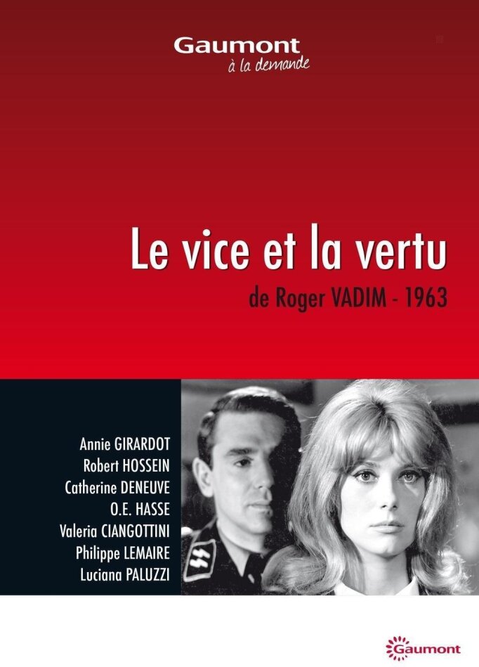 le vice et la vertu (1963) Collection Gaumont à la demande, n/b