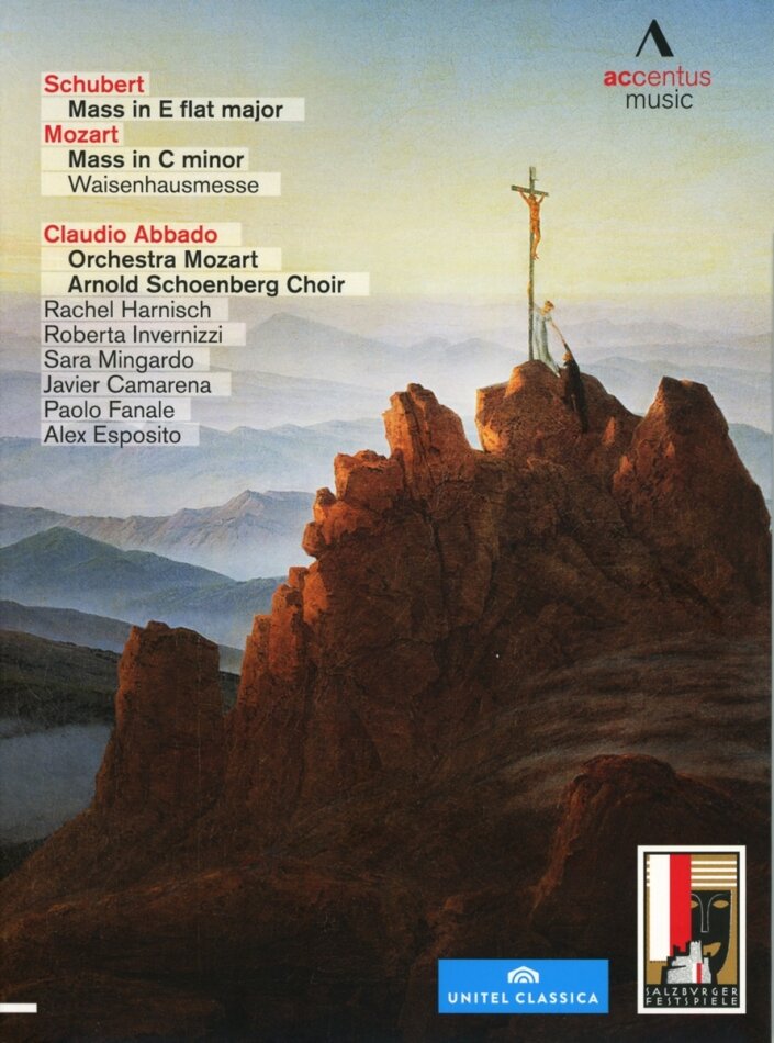Orchestra Mozart Bologna, Claudio Abbado & Rachel Harnisch - Mozart / Schubert - Messen Salzburger Festspiele, Unitel Classica, Accentus Music
