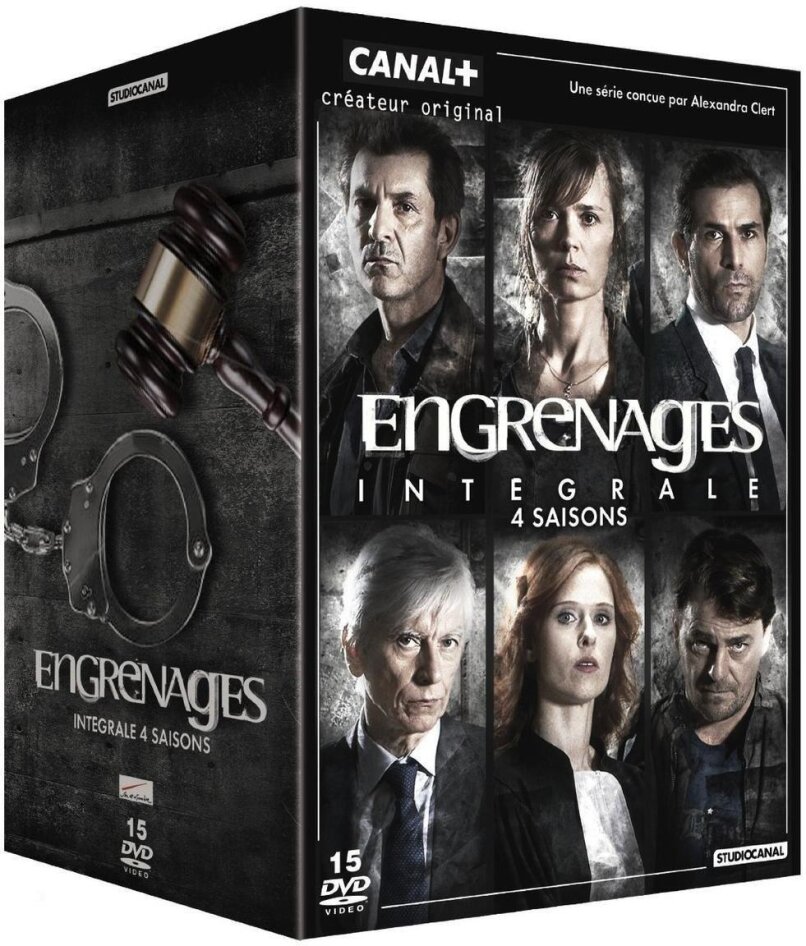 Engrenages - Intégrale Saisons 1-4 15 DVD