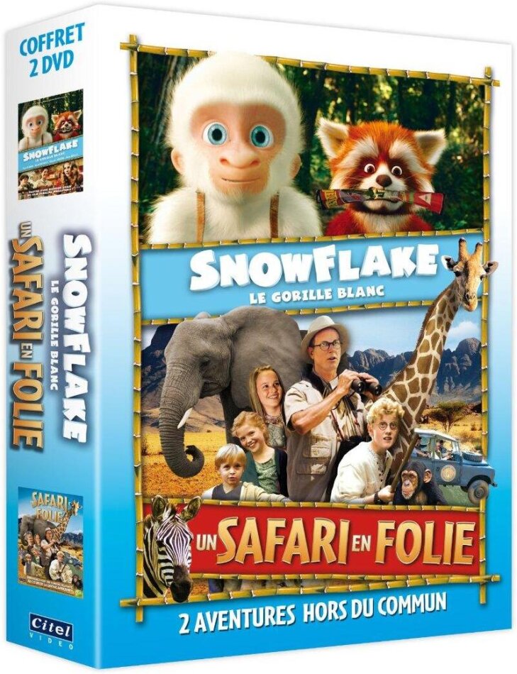 Snowflake - Le gorille blanc / Un Safari en folie 2 DVDs
