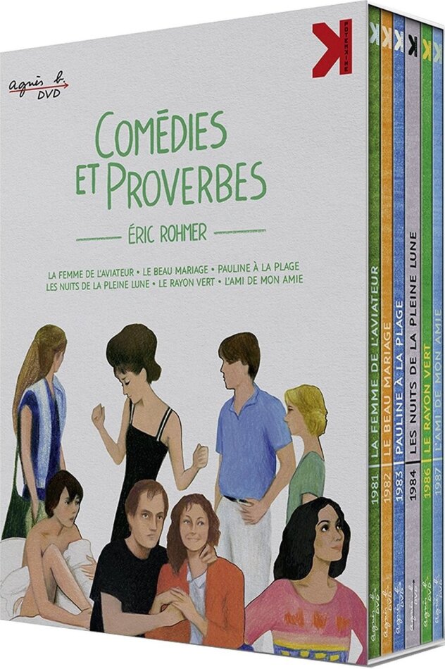 Comédies et proverbes - (Coffret 7 DVD + 6 Disques)