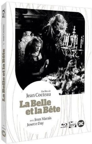 La belle et la bête (1945) Édition Deluxe, n/b, Blu-ray + DVD
