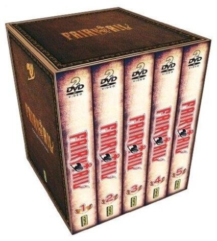 Fairy Tail - Saison 1 - Vol. 1 à 5 10 DVD