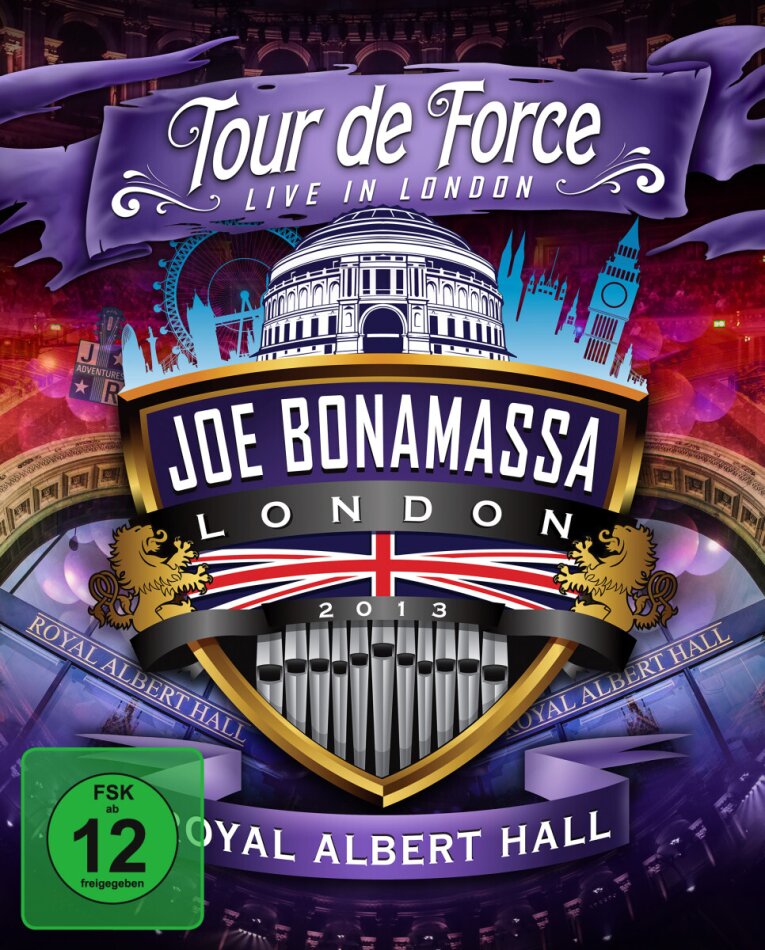 Joe Bonamassa - Tour De Force - Royal Albert Hall 2 DVDs