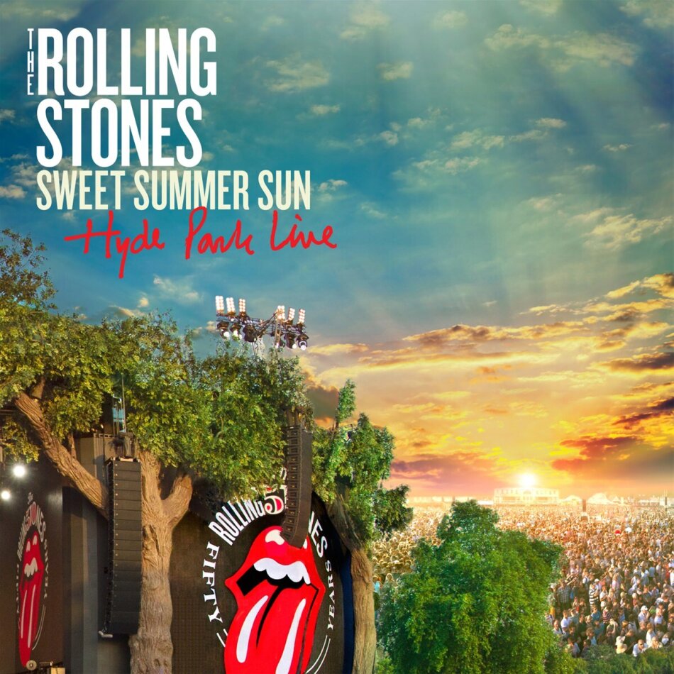 The Rolling Stones - Sweet Summer Sun - Hyde Park Live DVD + Book + 2 CDs