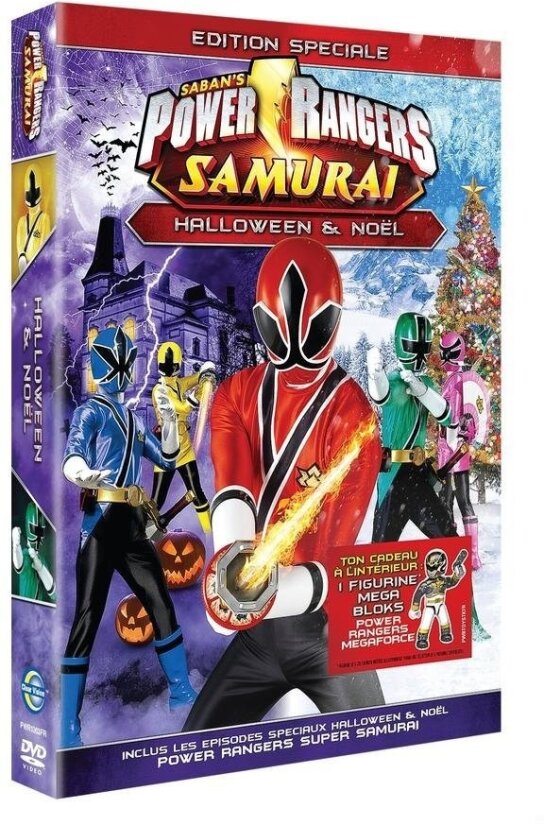 Power Rangers - Samurai - Saison 18 - Halloween & Noël avec Figurine, Édition Spéciale