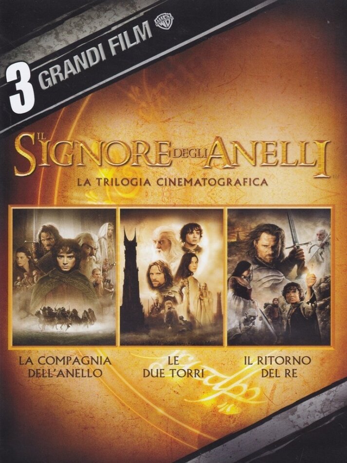 Il signore degli anelli - La Trilogia Cinematografica - 3 Grandi Film 3 DVD