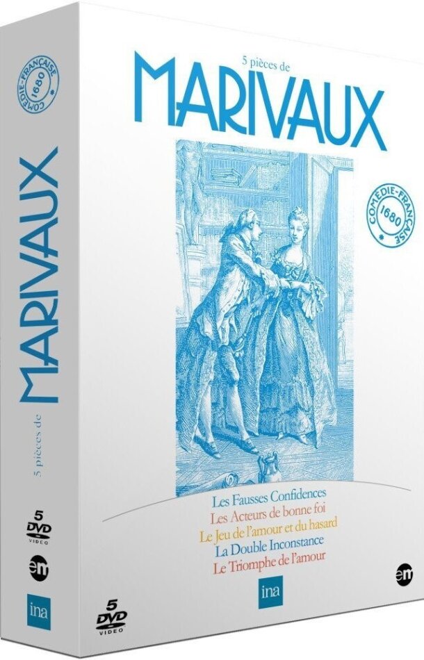5 pièces de Marivaux 5 DVDs