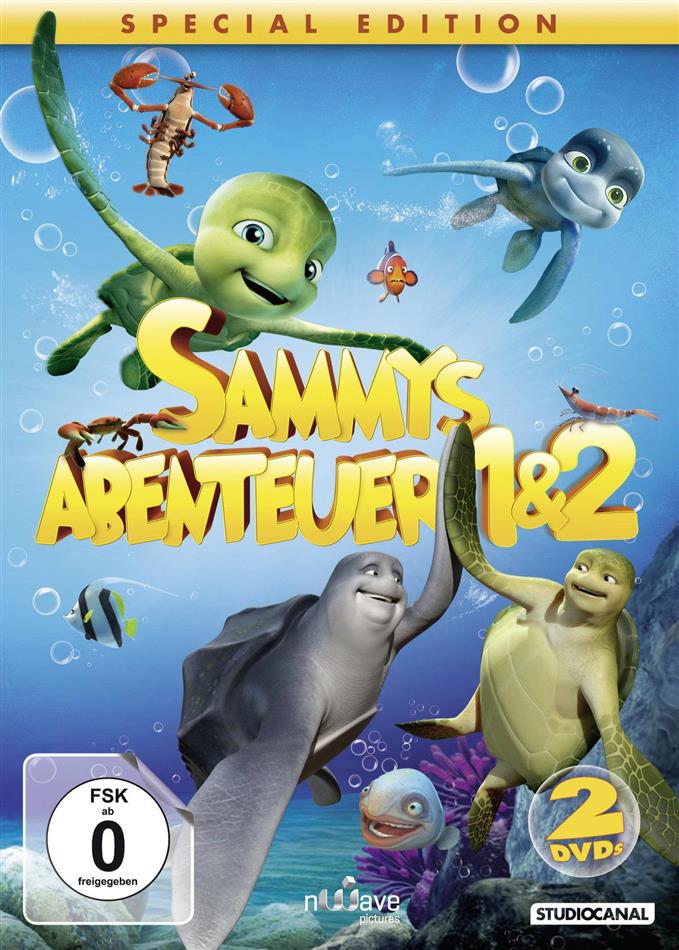 Sammys Abenteuer 1 & 2 2 DVDs
