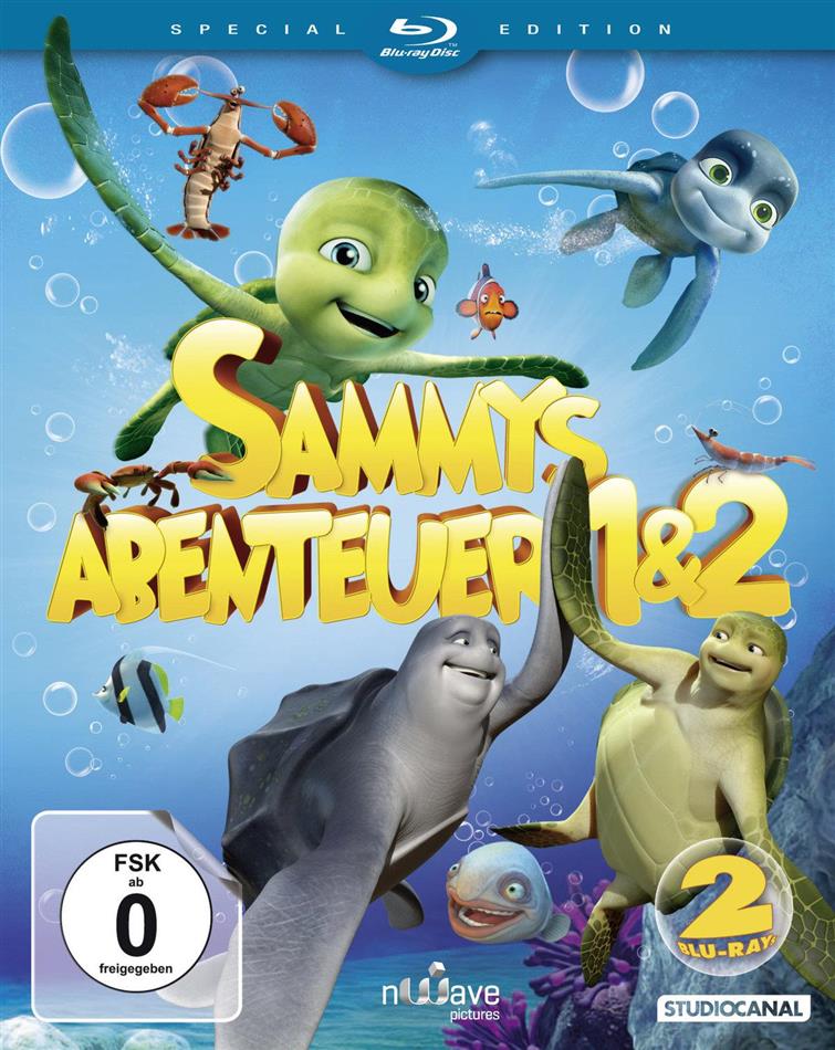 Sammys Abenteuer 1 & 2 Special Edition, 2 Blu-rays
