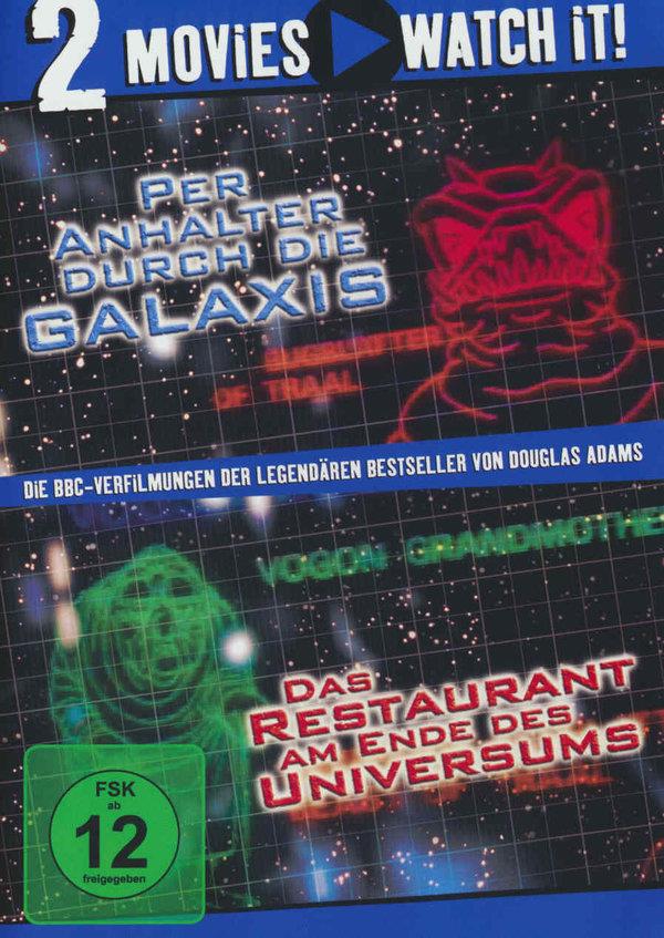 Per Anhalter durch die Galaxis / Das Restaurant am Ende des Universums 2 DVDs