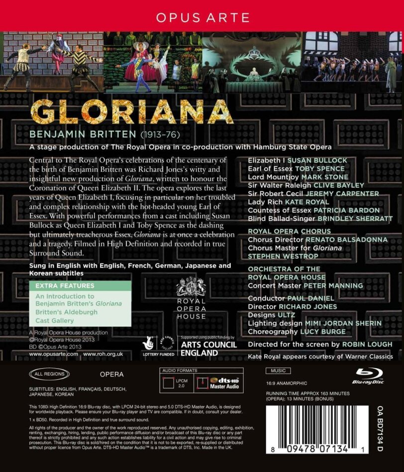 Orchestra of the Royal Opera House, Paul Daniel & Susan Bullock ...